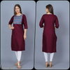 Khushi Cotton Bland With Digital Print With Lesh Kurti Wholesalers In Delhi